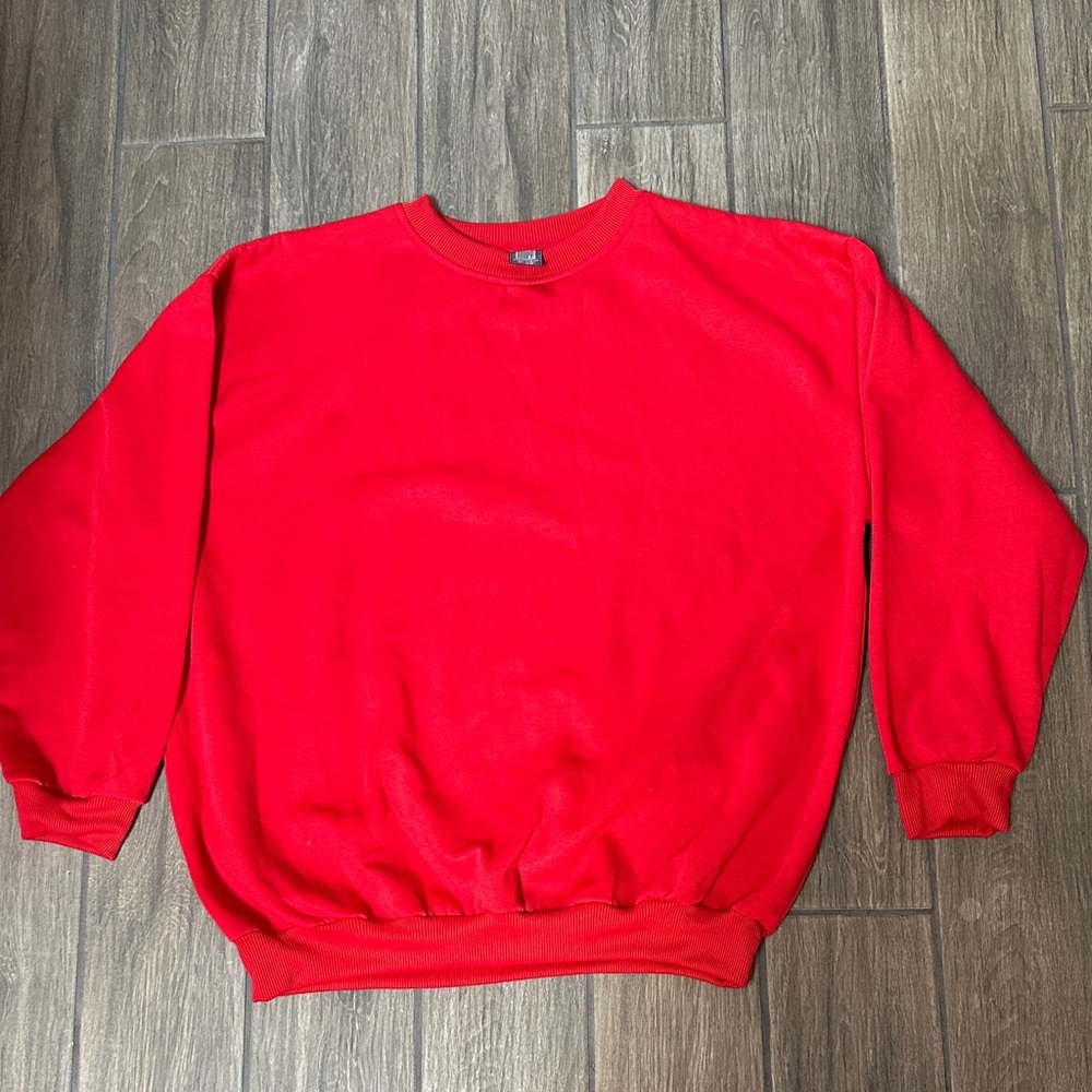 Men’s Hope Sportswear Red Crewneck Sweatshirt. Size 3XL.